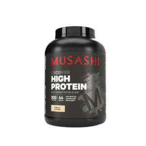 musashi recover high protein vanilla flavour